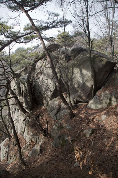 Chotdaebawi Rock on the eastern side of Mount Bugaksan City Wall | Muraglia della cittÃ  del Monte Bugaksan | Corea del Sud