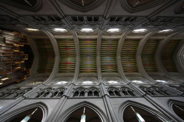 Ceiling of Almudena Cathedral, Almudena Cathedral, Spain