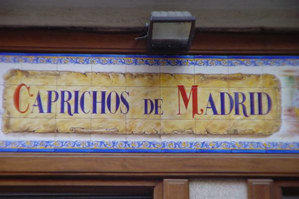 Outside of a shop, Spain