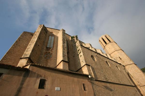 Photo de Pedralbes church seen from belowMonastÃ¨re Pedralbes - l'Espagne