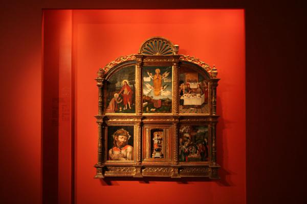 Photo de One of the special paintings in the collection of Pedralbes monasteryMonastÃ¨re Pedralbes - l'Espagne