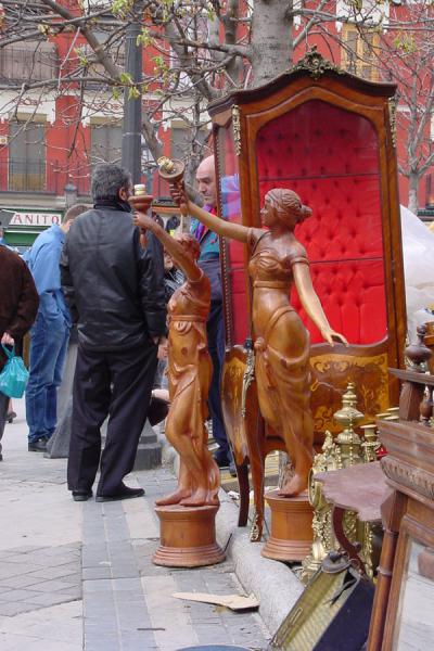 Furniture on the streets, Spain