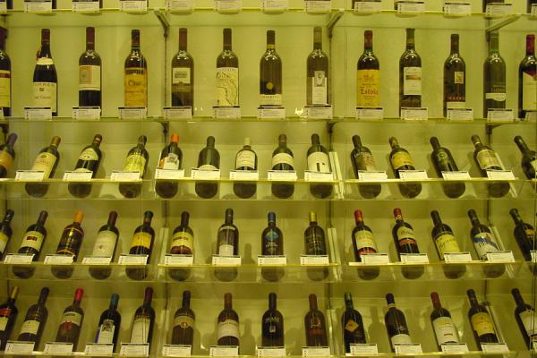 Systembolaget, Sweden Bottles on display, Sweden