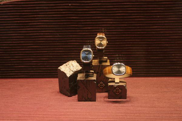Foto van Watches in simple window in GenevaGenÃ¨ve - Zwitserland