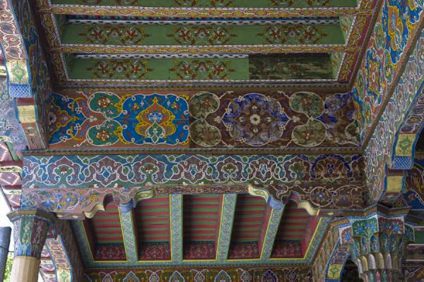 Foto de Ceiling of the Hauz-i-Sangin mosqueIstaravshan - TayikistÃ¡n