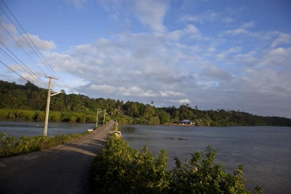 Causeway between two islands of the Vava'u group | Vava'u Island | Tonga