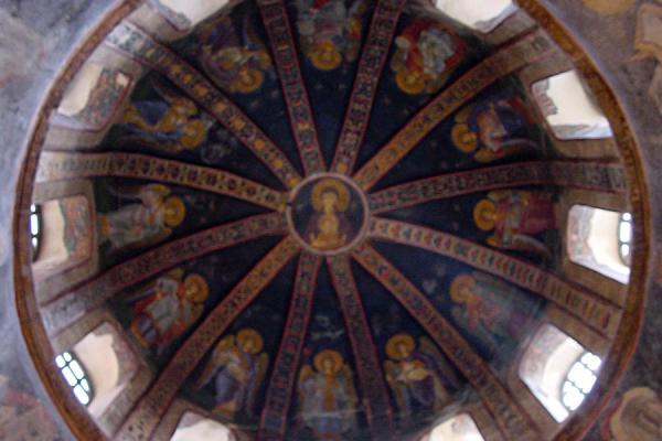 Fresco in the cupola of the parecclesion, Türkiye