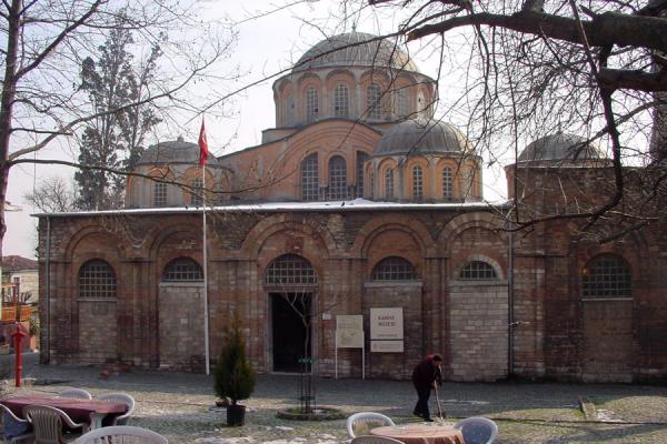 The Kariye museum from the outside, Türkiye