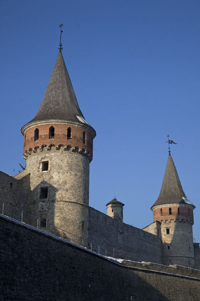 Towers of the fortress of Kamyanets-Podilsky | Kamyanets-Podilsky fort | OekraÃ¯ne