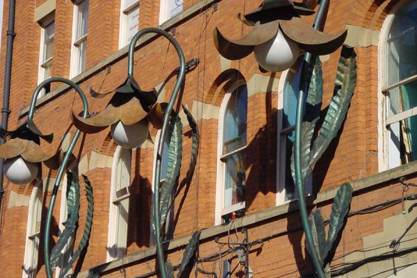 Detail of the world famous Affleck's Palace, Manchester, United Kingdom
