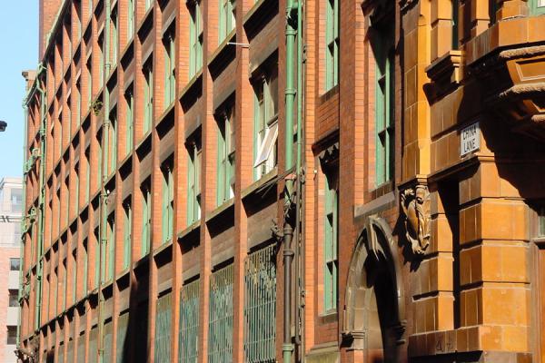 Street in the Northern Quarter, Manchester, United Kingdom