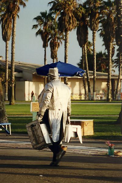 Going home in silver clothes | Venice Beach | Stati Uniti