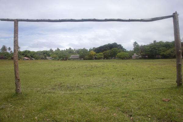 The soccer field doubling at the village square of Port Resolution | Port Resolution | Vanuatu
