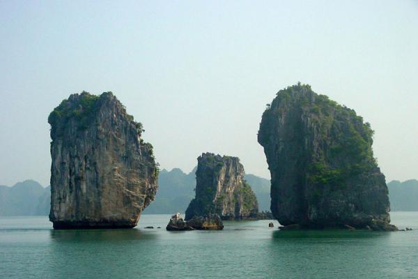 Some of the many islands, Halong Bay, Vietnam